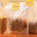 🎁 Exclusive Limited-Time Deal! 🎁MA Home Grain Spout Bag Transparent Refillable Plastic Food Drink Bean Cereals Storage Bags With Suction Nozzle